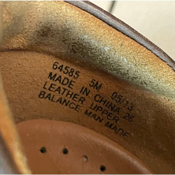 Clarks slip on soft leather brown size 5 chunky heel un structured women’s - Picture 9 of 9